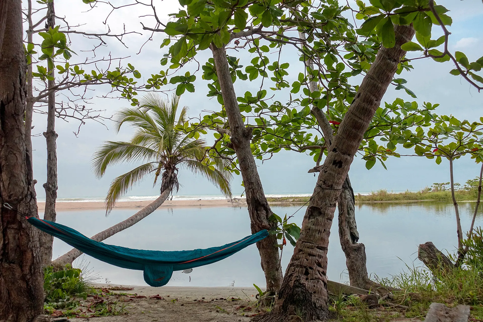 Hamaca en la Playa de Dibulla en la Guajira